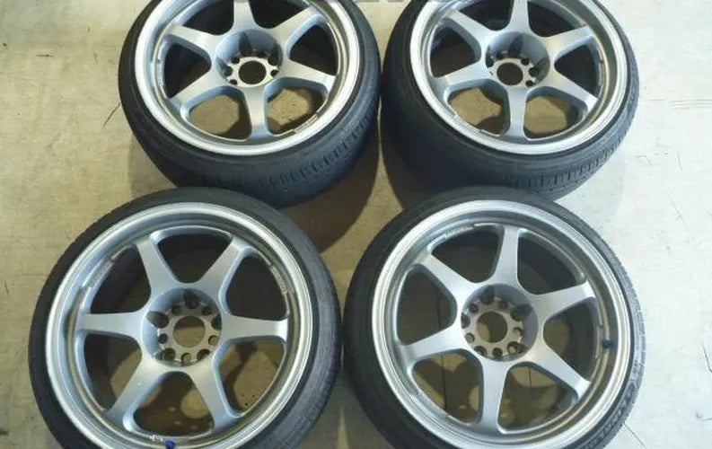 PRO RACER GN+ 17x8.5 30mm 5x114.3 Silver Wheel