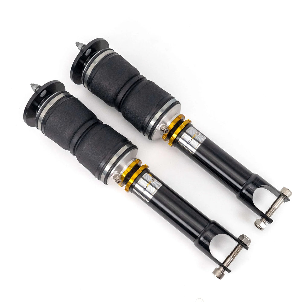 Front and Rear Air Struts with Adjustable Damping