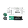 340 LPH High-Flow In-Tank Fuel Pump