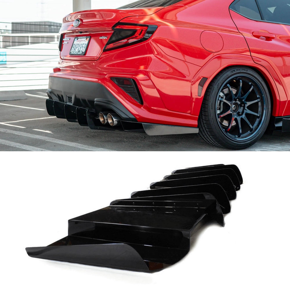 WRX Rear Diffuser V1 Gloss Black