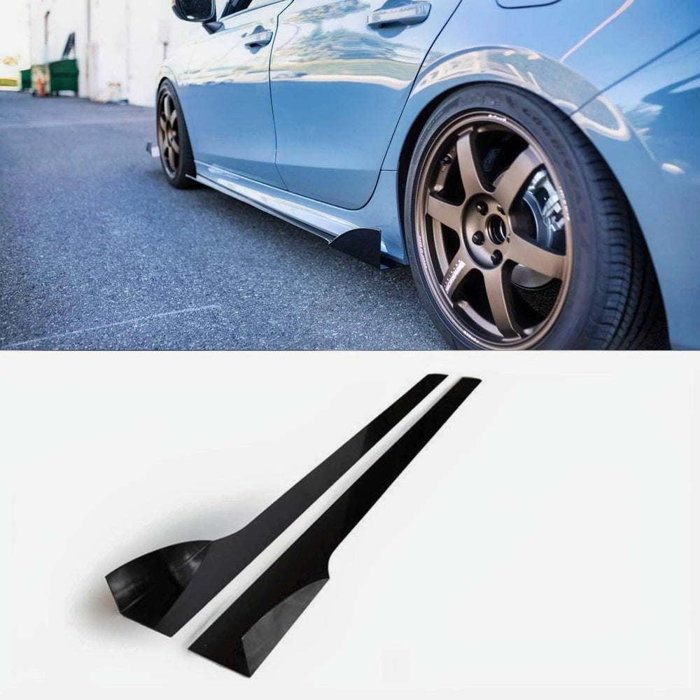Side Skirt Extension V2 Gloss Black Pair