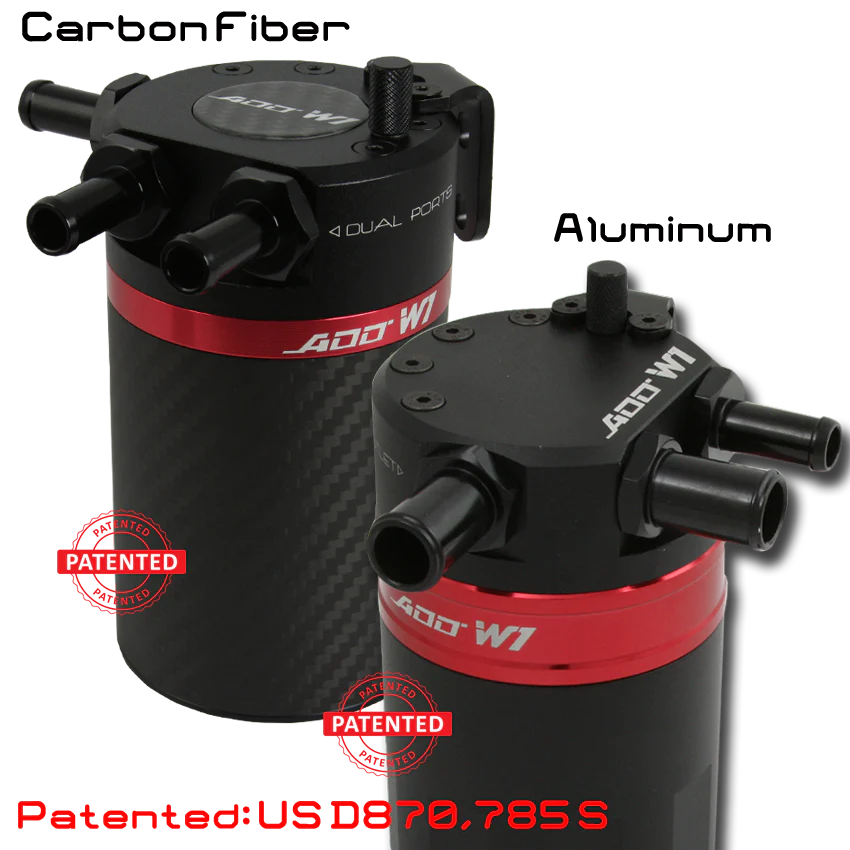 W1 Baffled Oil Catch Can Kit V3.3