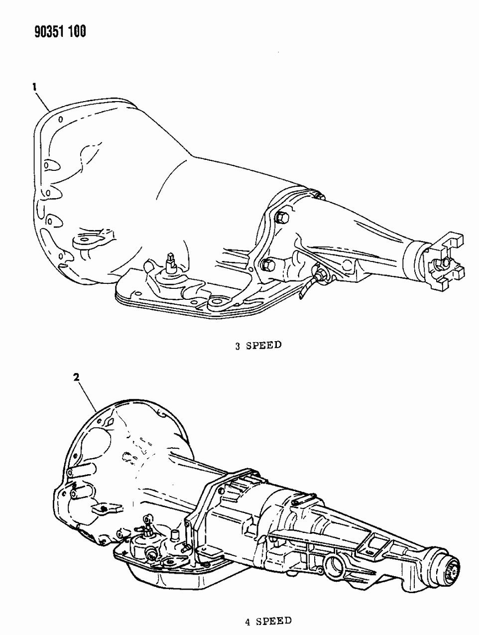 A500/A518 4-Speed Automatic Transmission Assembly