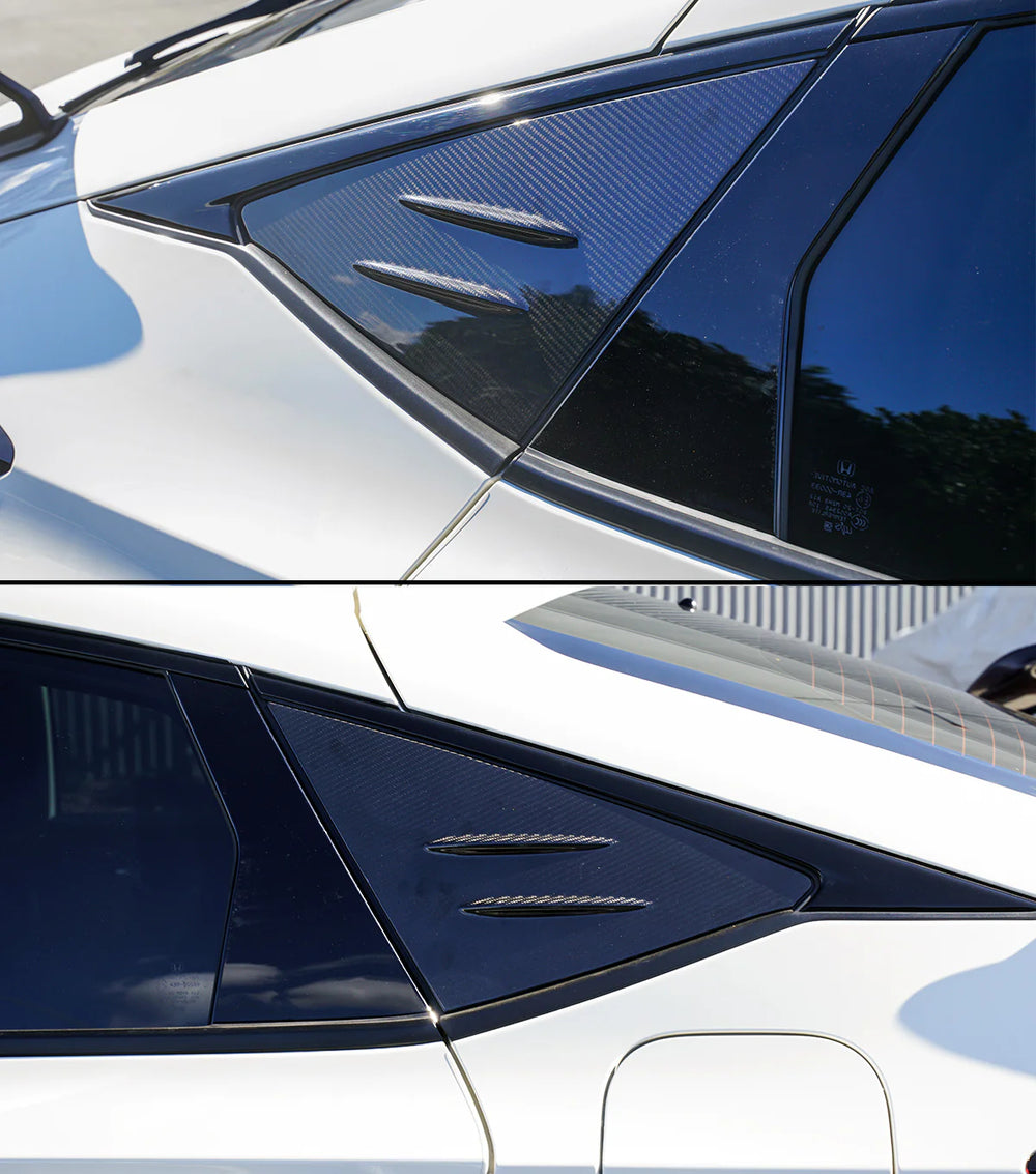 Carbon Fiber Side Window Louver Set