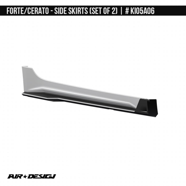 Side Skirt Set with Side Splitter
