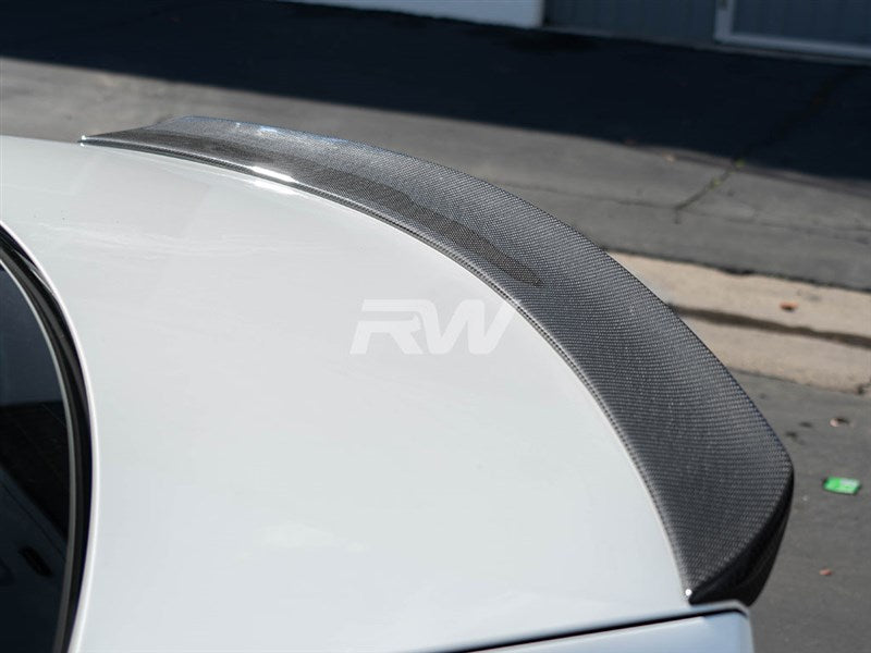 DTM Style Carbon Fiber Trunk Spoiler