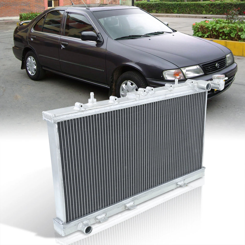 Dual Core Aluminum Radiator 24.75" x 12.5" x 2.25"