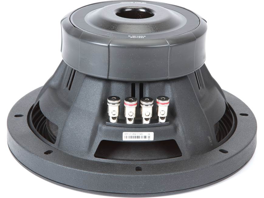 S2-W10D2 10-Inch Dual Voice Coil Subwoofer