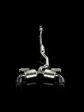 Evolution System Titanium Dual Split Muffler Y-Collector