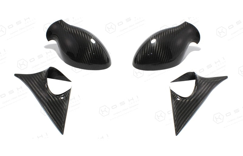 Carbon Fiber Mirror Caps