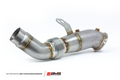 4.5-Inch Stainless Steel Mandrel-Bent Downpipe