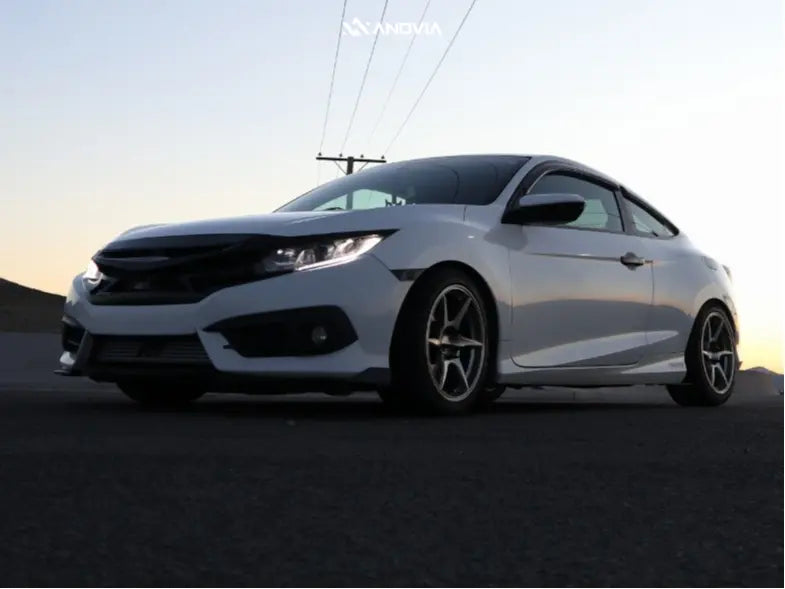 Titan 17x9 +35 5x114.3 Brushed Apollo Silver Rotary Forged Wheel
