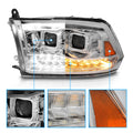 Driver and Passenger Side Headlight Set