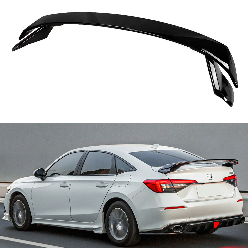 HPD Style Rear Trunk Spoiler Wing