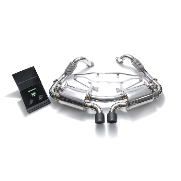 Valvetronic Exhaust System with Dual Matte Black Tips
