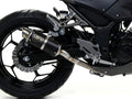 Slip-On Silencer, Dark Stainless Steel