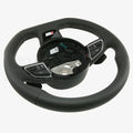 S-Line 3-Spoke Flat-Bottom Steering Wheel