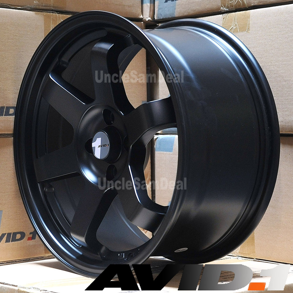 AV-06 17x8 +35mm 73.10mm Hub Bore 6-Spoke Wheel