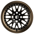 AV12 16x8 +25 Offset 4x100/114.3 Machined Wheel