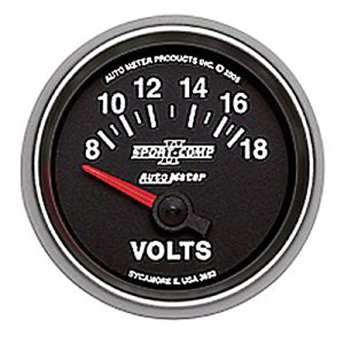 Sport Comp II 2-1/16" Voltmeter Gauge