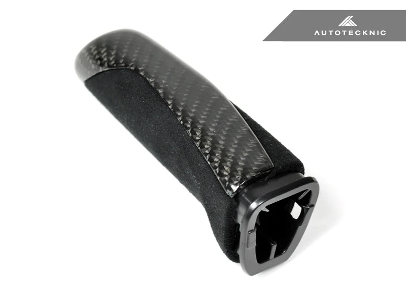 Carbon Fiber and Alcantara Interior Trim Handle