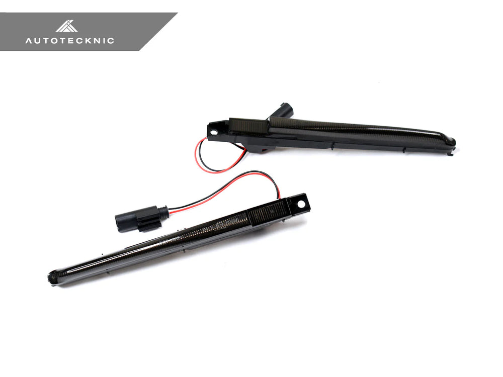Tinted Sequential LED Fender Turn Signal Set