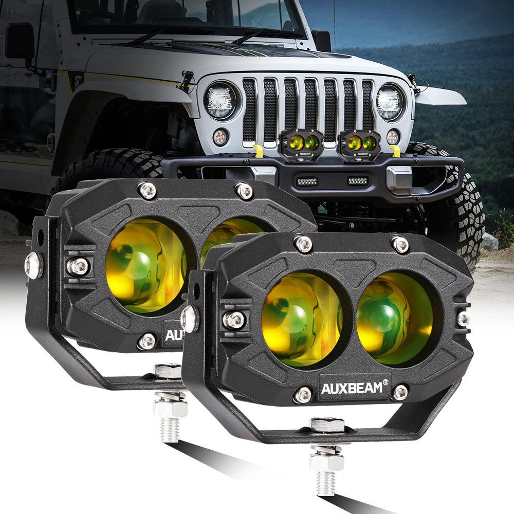R4 Series 4-Inch Amber Spot Beam LED Pod Light