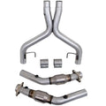 2.75-Inch Mandrel-Bent Stainless Steel Catted Mid Pipe