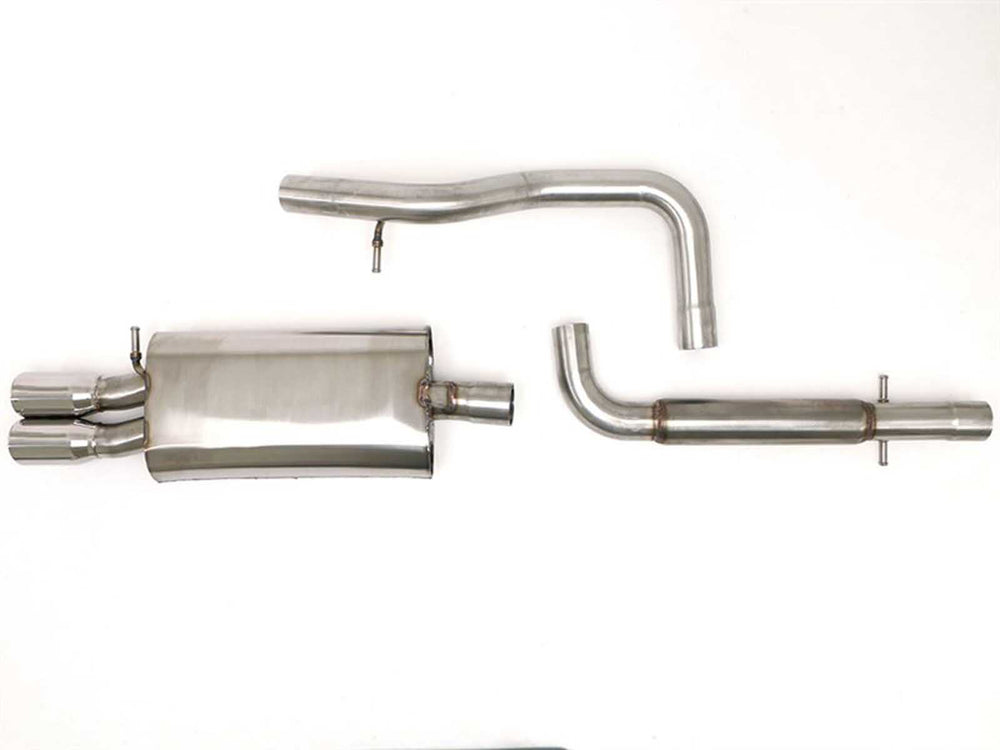 3-Inch Cat-Back Exhaust System with Twin Round Tips
