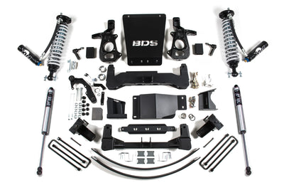 8-inch Lift Kit w/ FOX 2.5 Coilover Shocks DSC
