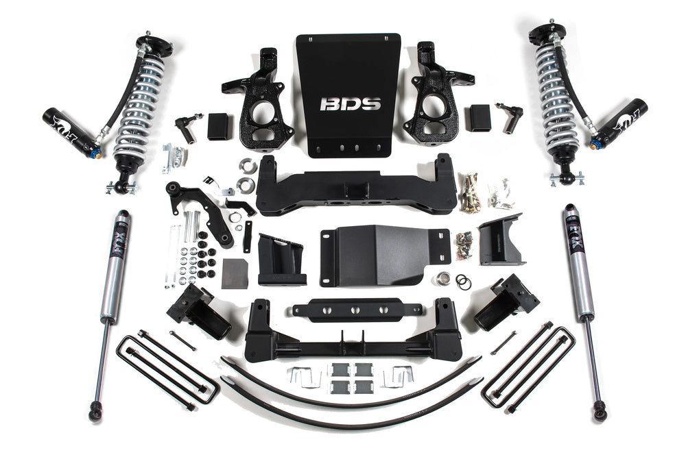 8-inch Lift Kit w/ FOX 2.5 Coilover Shocks DSC