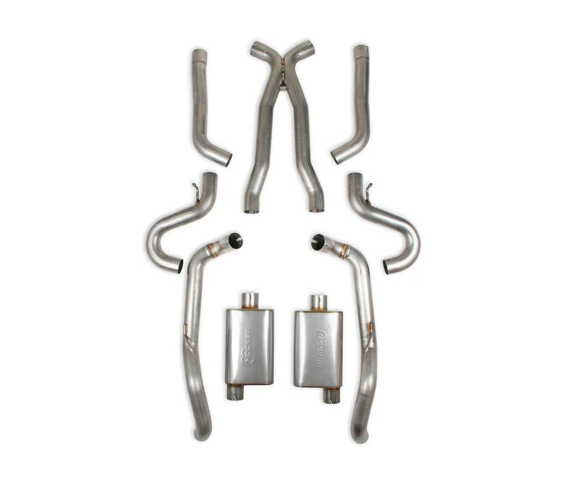Header-Back Dual Rear Exit Exhaust System