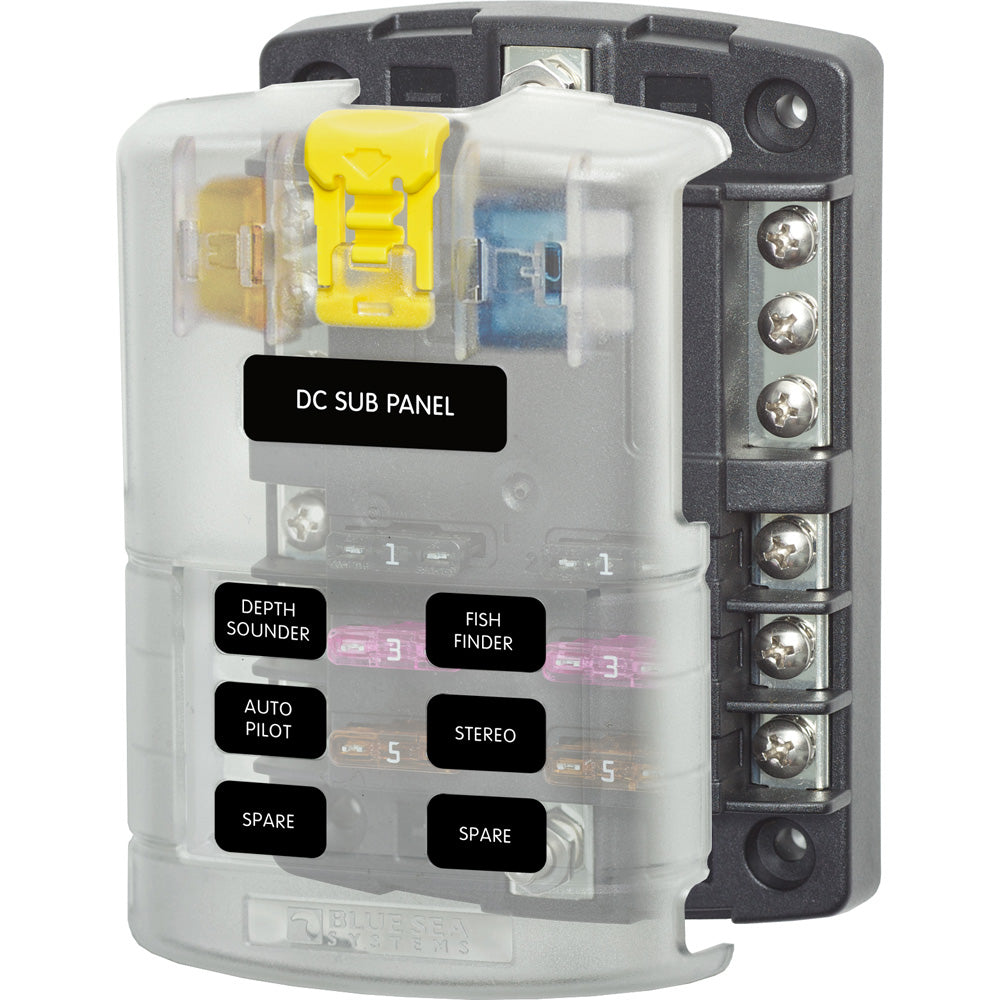5025 ST Blade Fuse Block, 6-Circuit