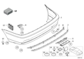 Rear Bumper Trim Panel