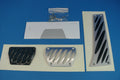 Aluminum Pedals with Rubber Inserts