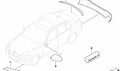 E90 E91 M-Bumper Carbon Fiber Front Splitter