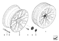 V-Spoke 188 17x8 Inch Light Alloy Wheel