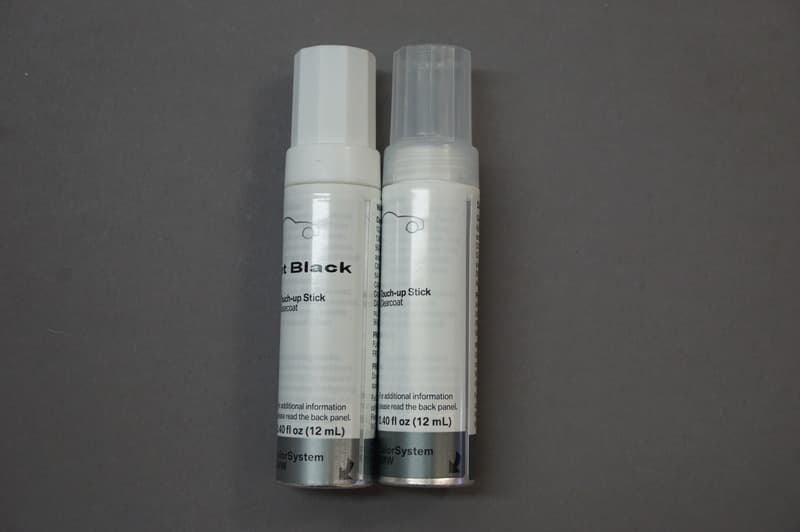 Jet Black (668) Base Coat and Clear Coat Touch-Up Paint Kit