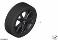 717M 20-Inch Flow Formed Wheel and Tire Set
