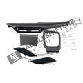 Carbon Fiber Alcantara Interior Trim Kit