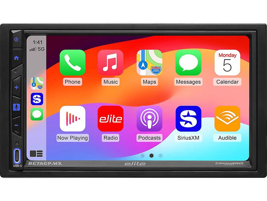 7-Inch Double DIN CarPlay Android Auto Receiver