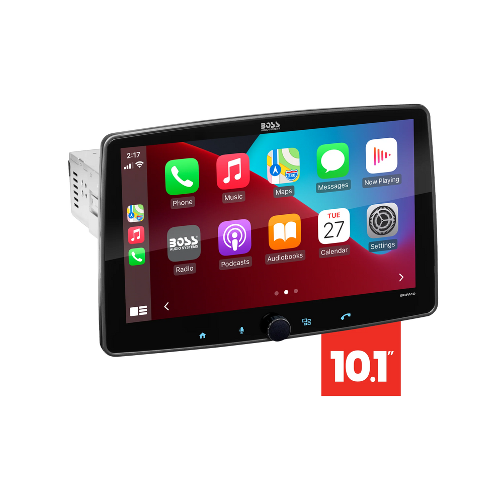 Single-DIN 10.1-Inch Touchscreen Car Stereo