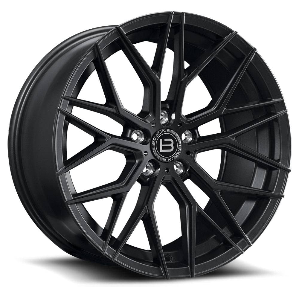 BR10 18x8 5x112 45mm Offset Satin Graphite