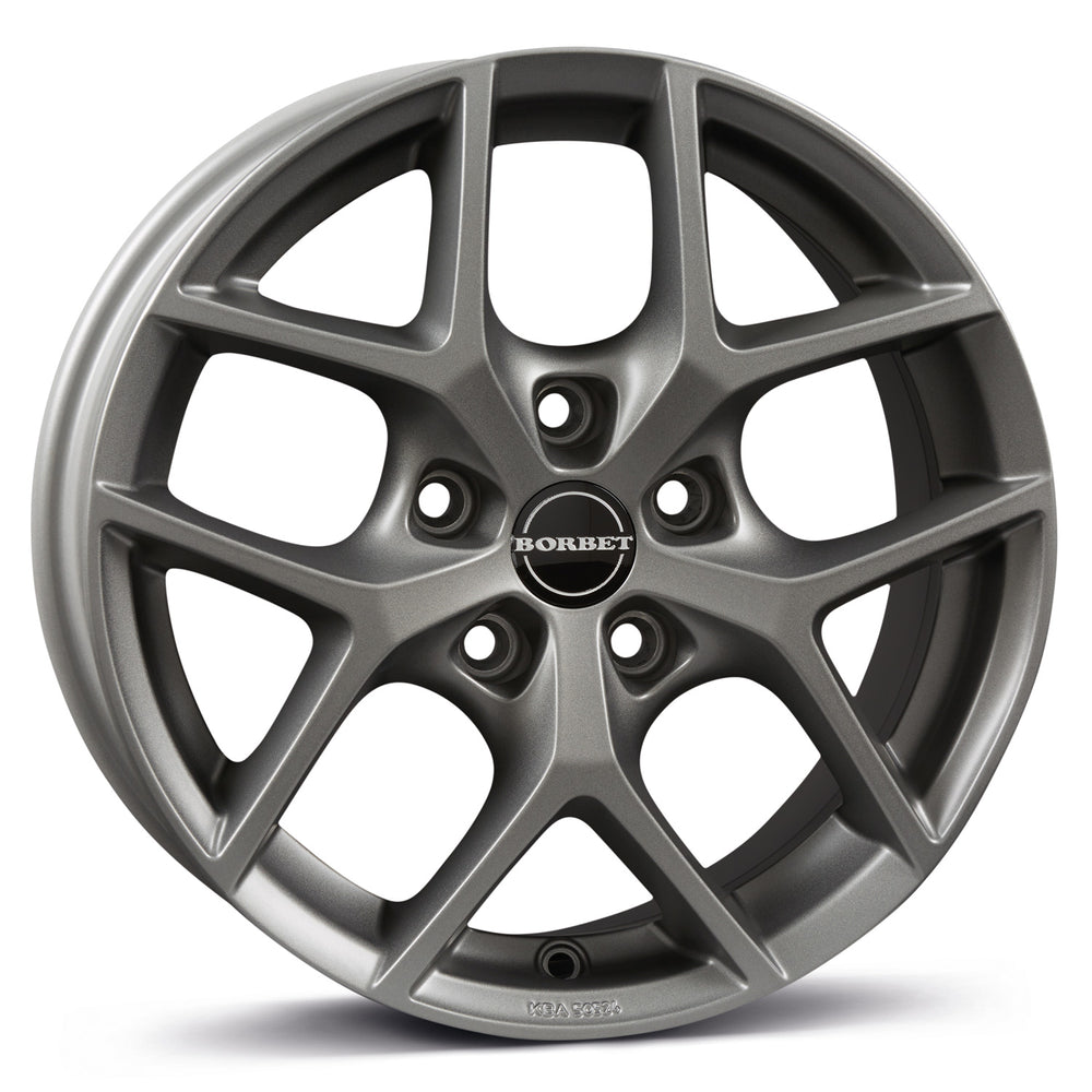 Y 18x8 5x112 ET44 Titan Matt Alloy Wheel