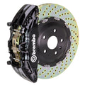 GT Series 6-Piston Caliper with 2-Piece Drilled Rotor