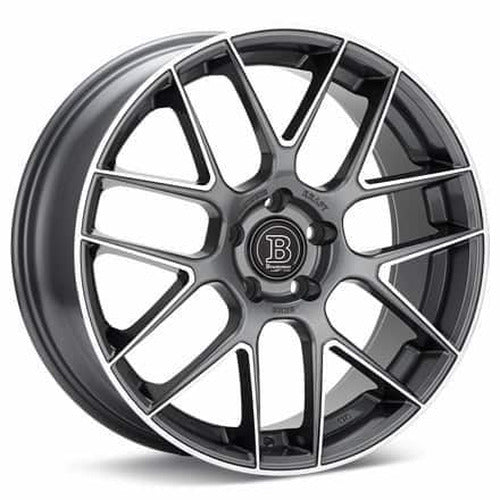 BR20 19x8.5 +32 Machined Face Anthracite Mesh Wheel