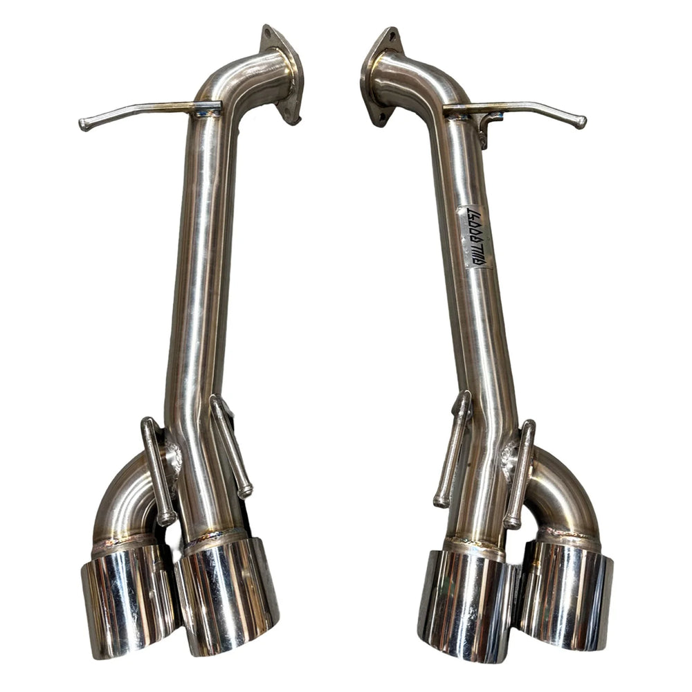 Axle-Back Exhaust System with Quad 89mm Tips