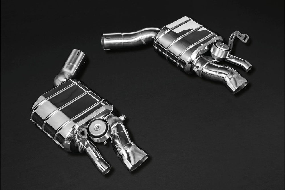 Valved Exhaust System with Mid-Pipes