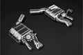 Valved Exhaust System with Mid-Pipes