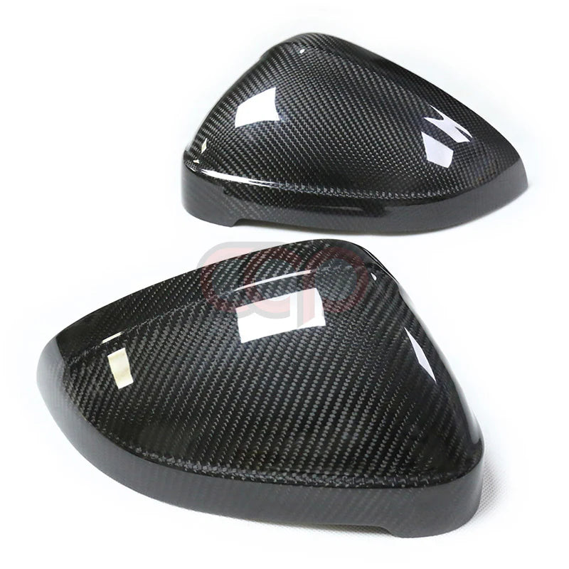 Dry Carbon Fiber Stick-On Mirror Covers
